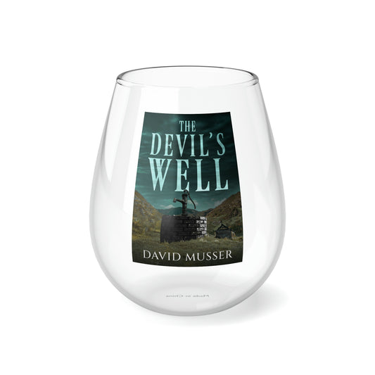 The Devil's Well - Stemless Wine Glass, 11.75oz