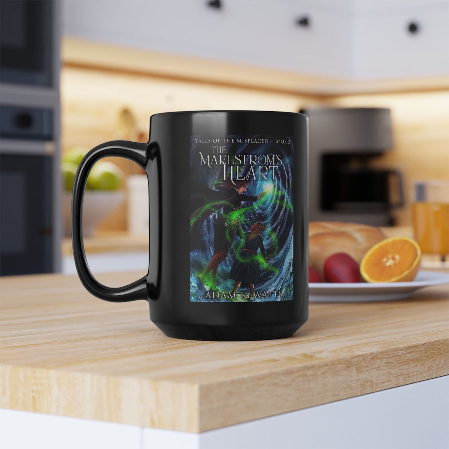 The Maelstrom's Heart - Black Coffee Mug