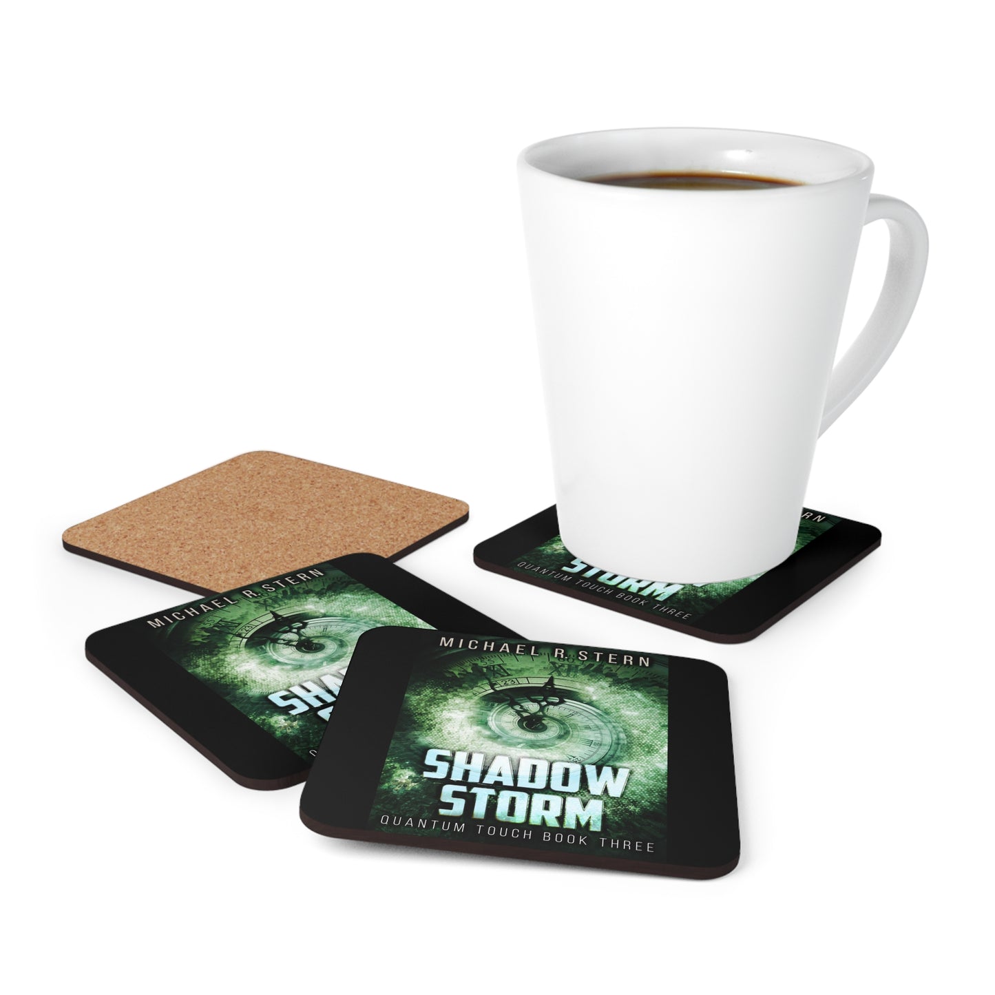 Shadow Storm - Corkwood Coaster Set