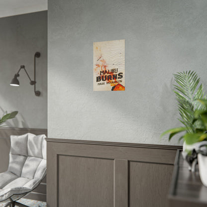 Malibu Burns - Poster