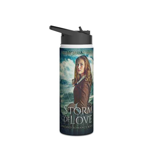 Storm Of Love - Stainless Steel Water Bottle