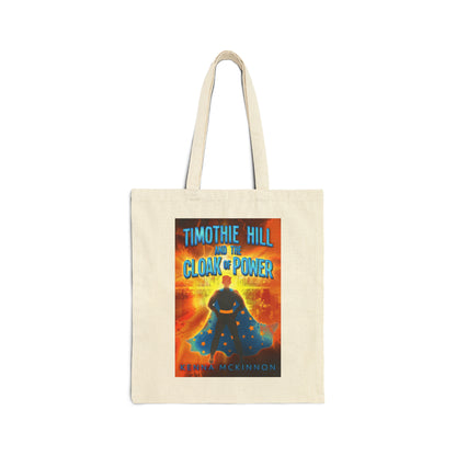 Timothie Hill and the Cloak of Power - Cotton Canvas Tote Bag