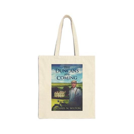The Duncans Are Coming - Cotton Canvas Tote Bag