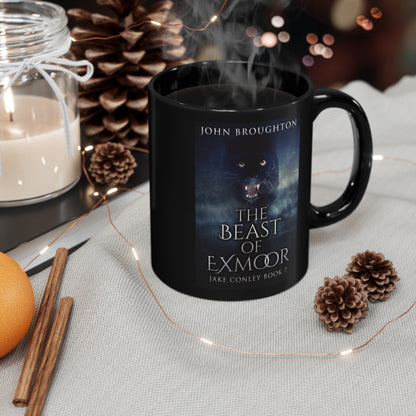 The Beast Of Exmoor - Black Coffee Mug