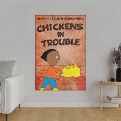 Chickens In Trouble - Canvas