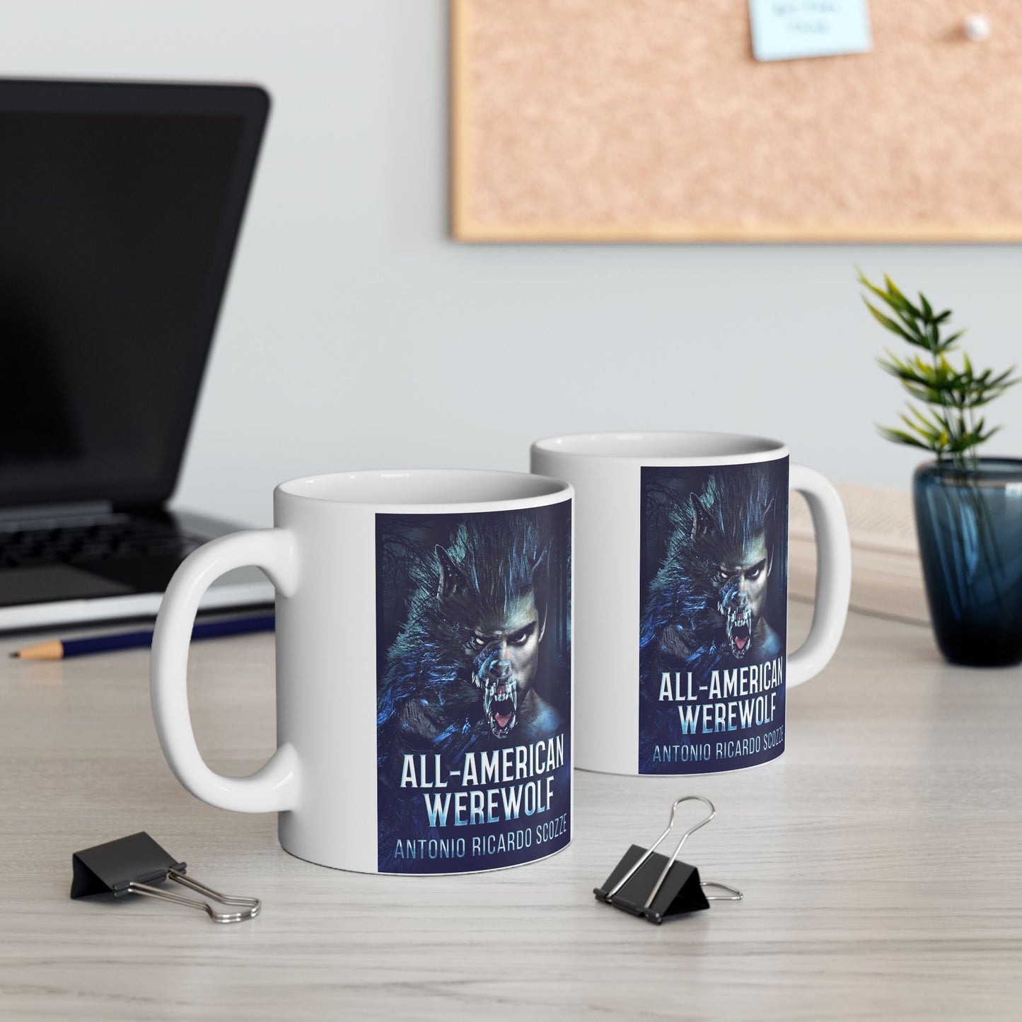 All-American Werewolf - White Coffee Mug