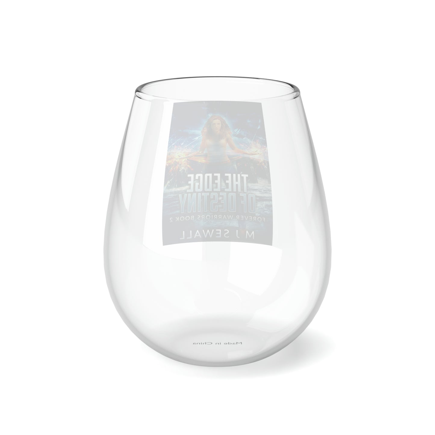 The Edge Of Destiny - Stemless Wine Glass, 11.75oz
