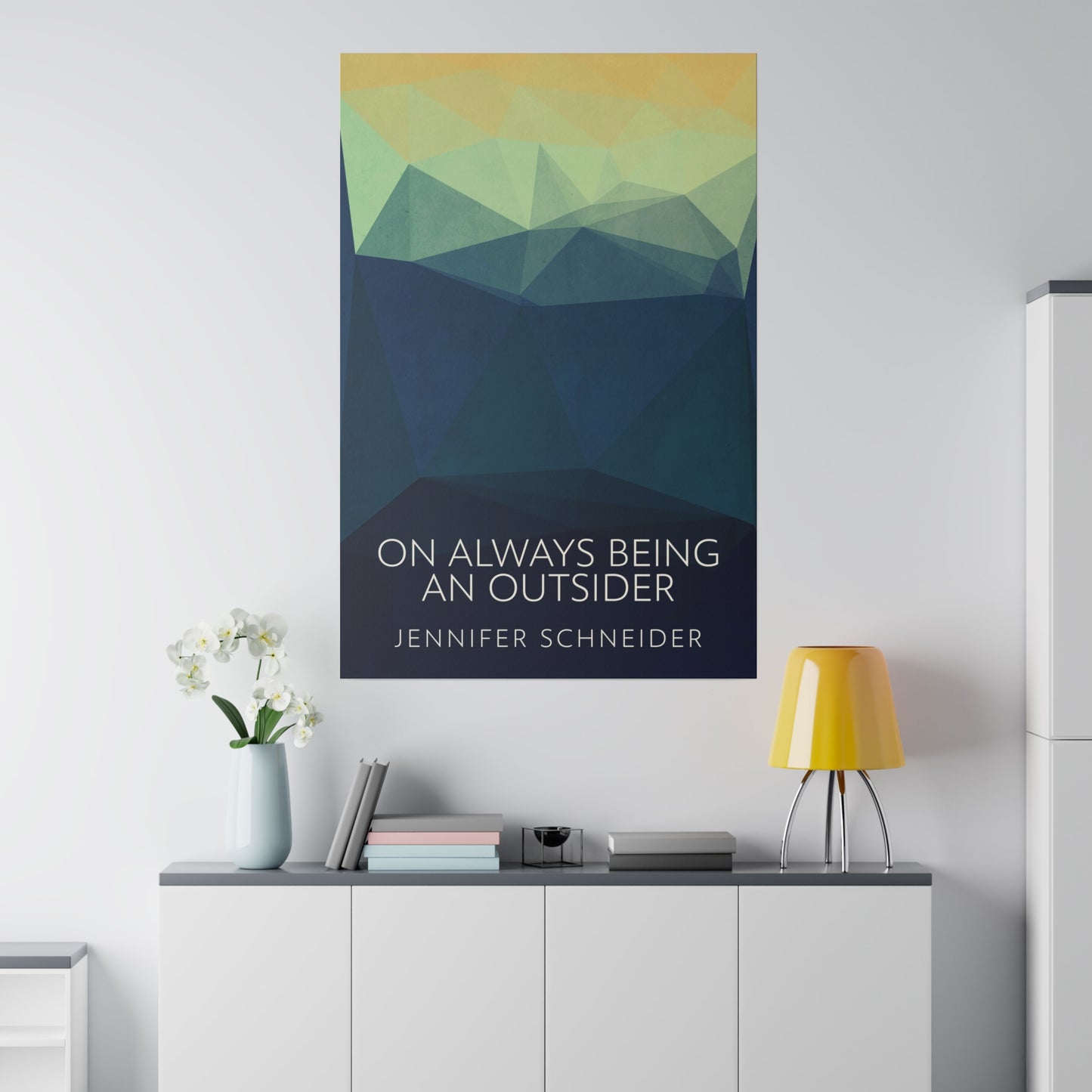 On Always Being An Outsider - Canvas