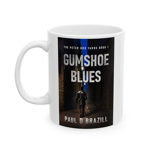 Gumshoe Blues - White Coffee Mug