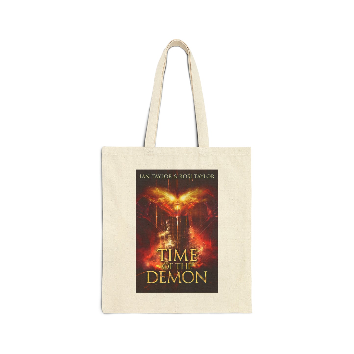Time Of The Demon - Cotton Canvas Tote Bag