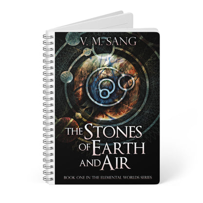 The Stones of Earth and Air - A5 Wirebound Notebook