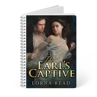 The Earl's Captive - A5 Wirebound Notebook