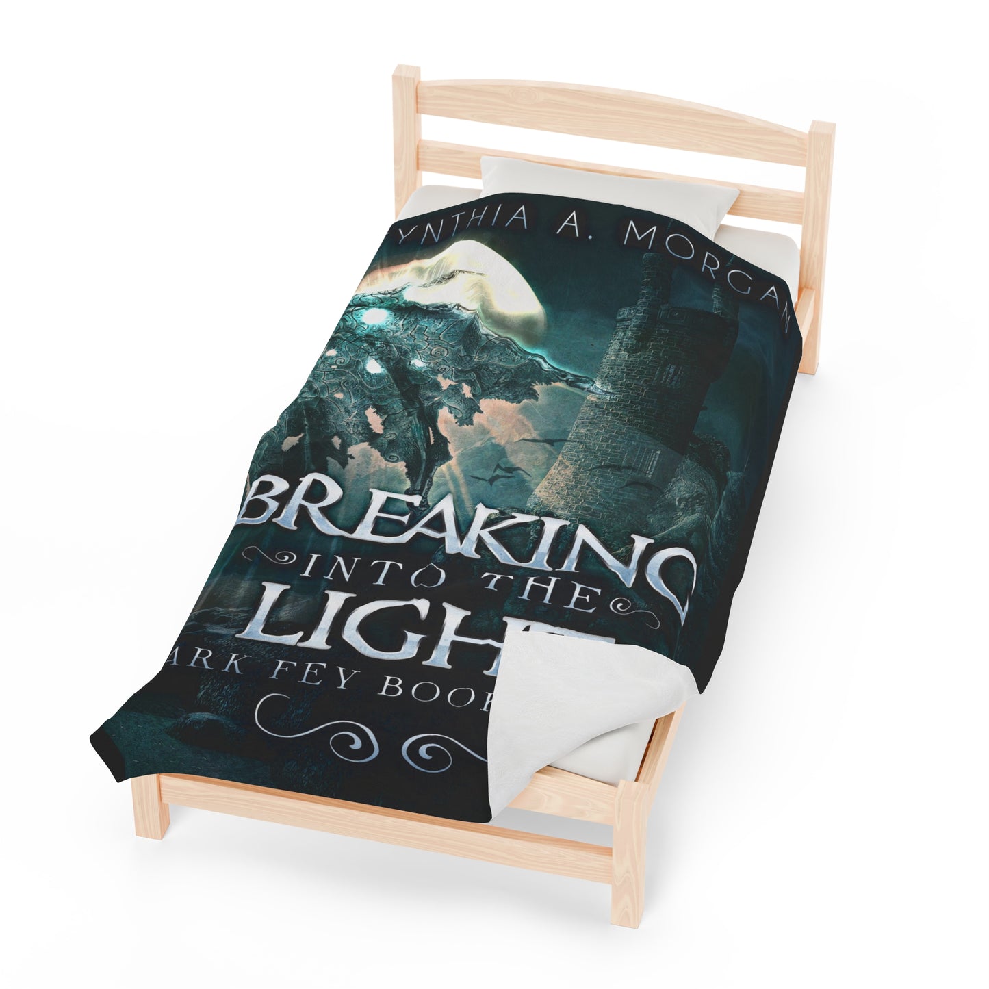 Breaking Into The Light - Velveteen Plush Blanket