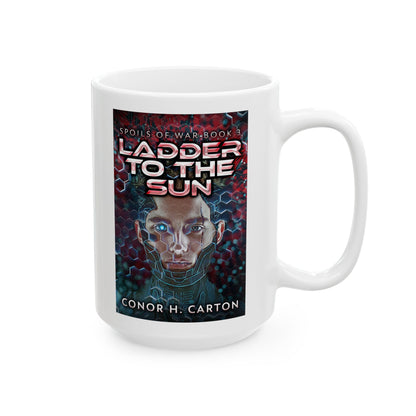 Ladder To The Sun - White Coffee Mug