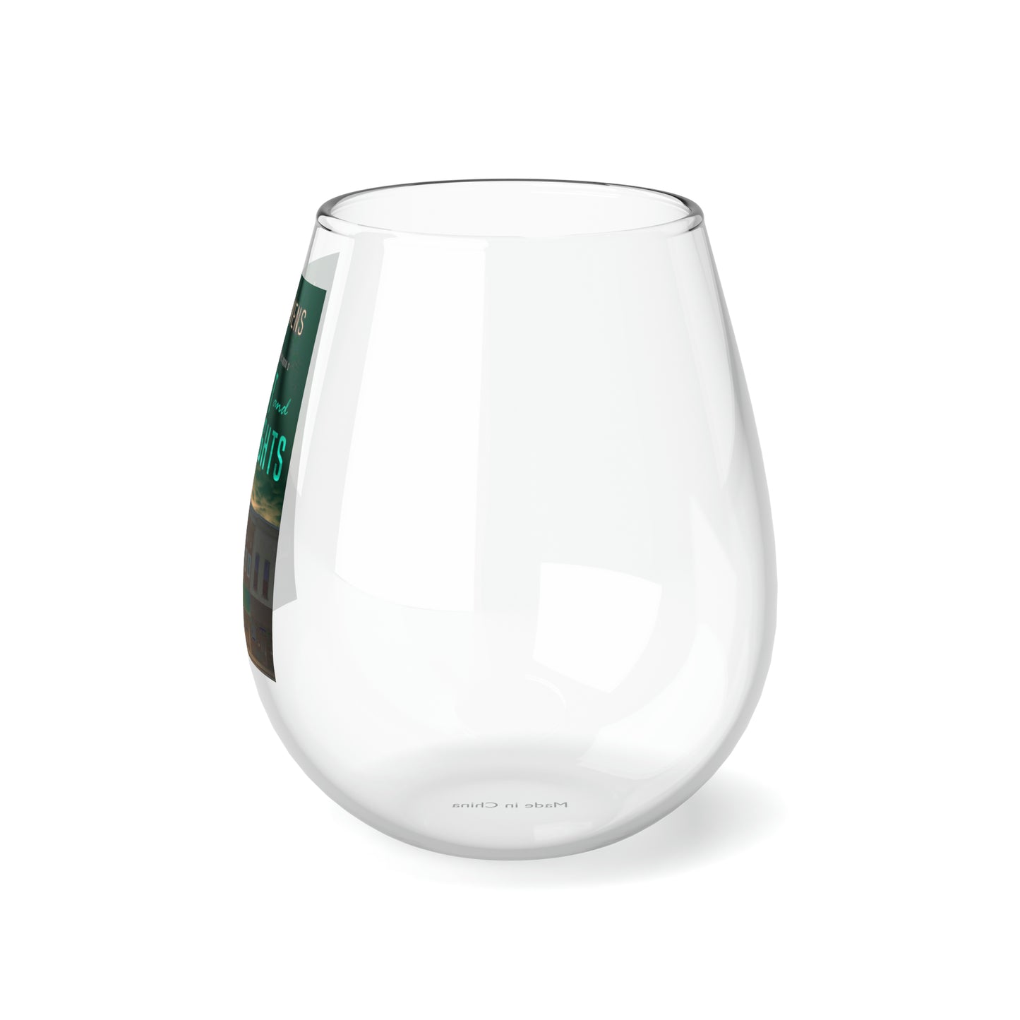 Haircut and Highlights - Stemless Wine Glass, 11.75oz