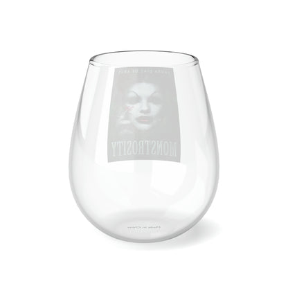 Monstrosity - Stemless Wine Glass, 11.75oz