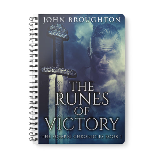 The Runes Of Victory - A5 Wirebound Notebook