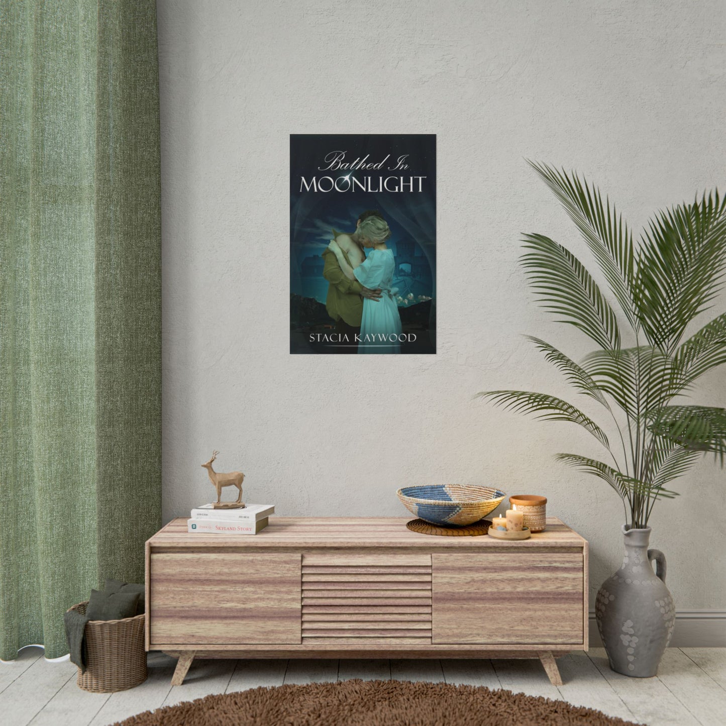 Bathed In Moonlight - Poster