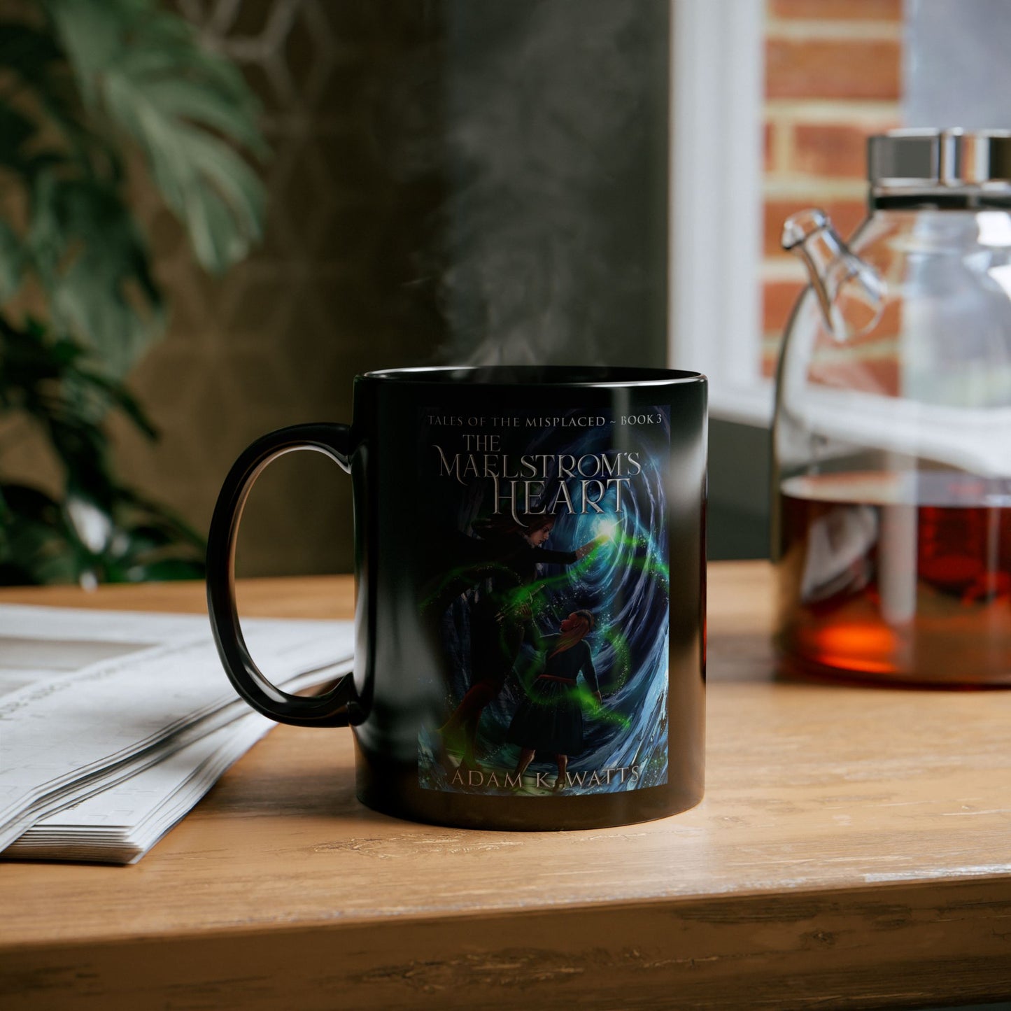 The Maelstrom's Heart - Black Coffee Mug