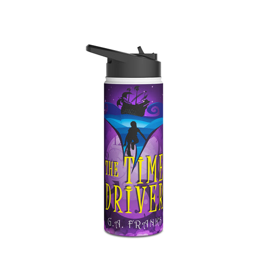 The Time Driver - Stainless Steel Water Bottle