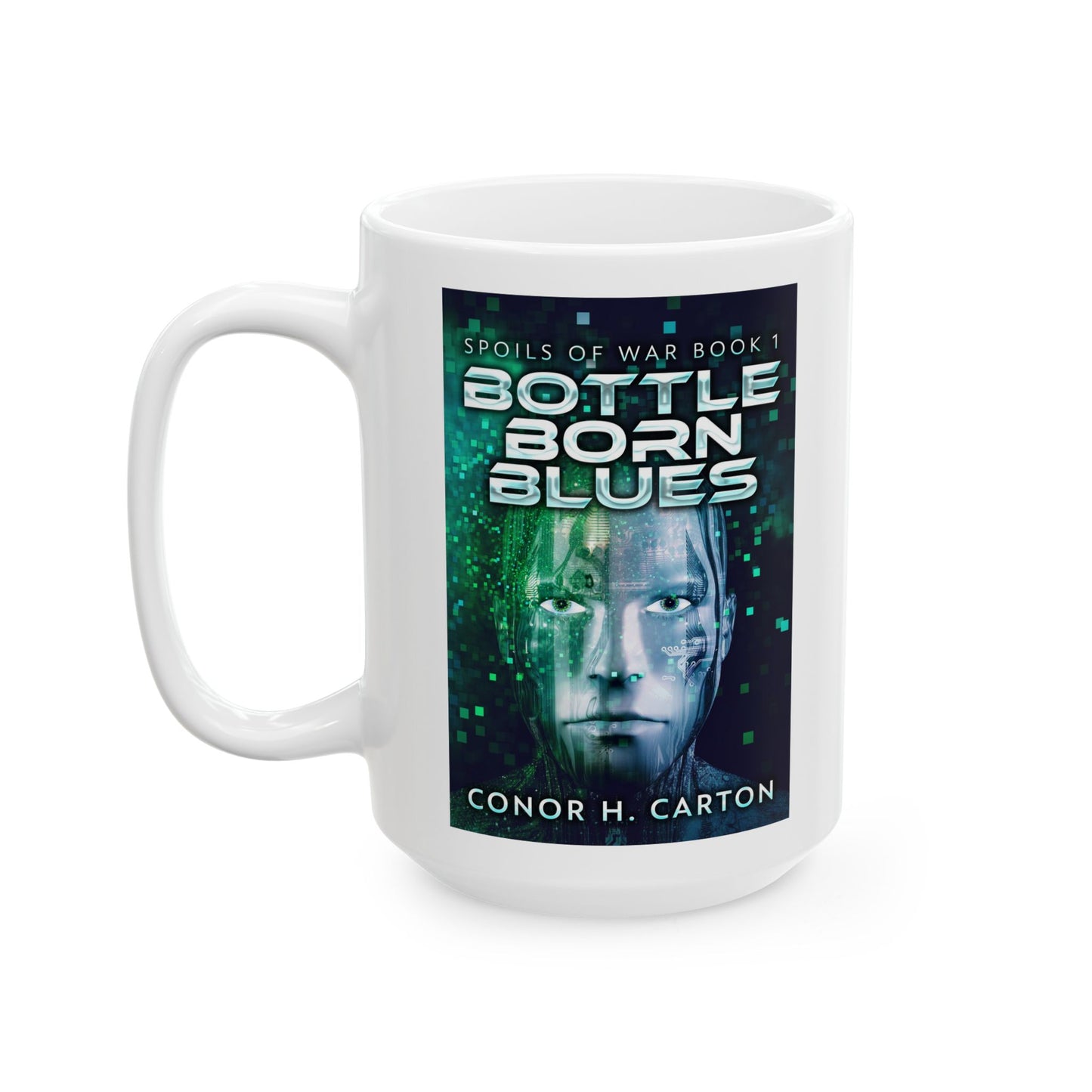 Bottle Born Blues - White Coffee Mug