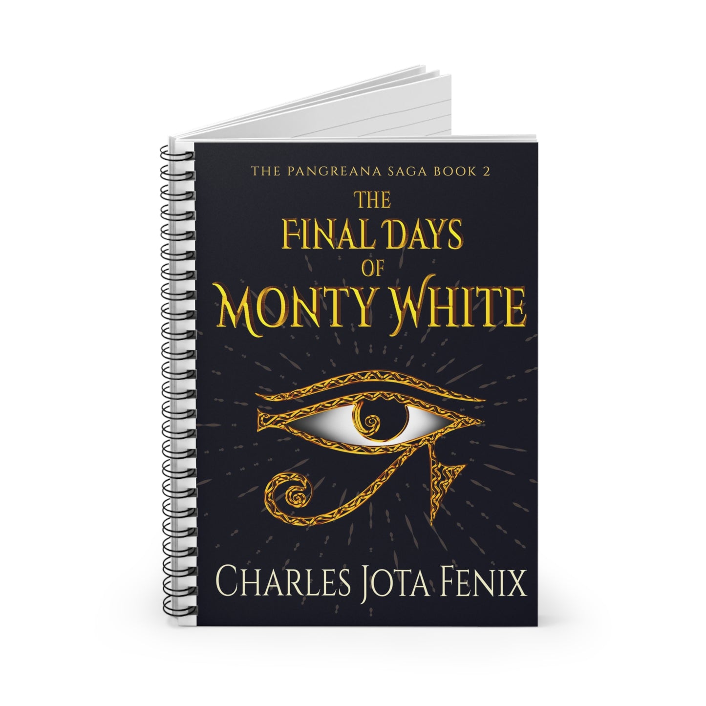 The Final Days of Monty White - Spiral Notebook