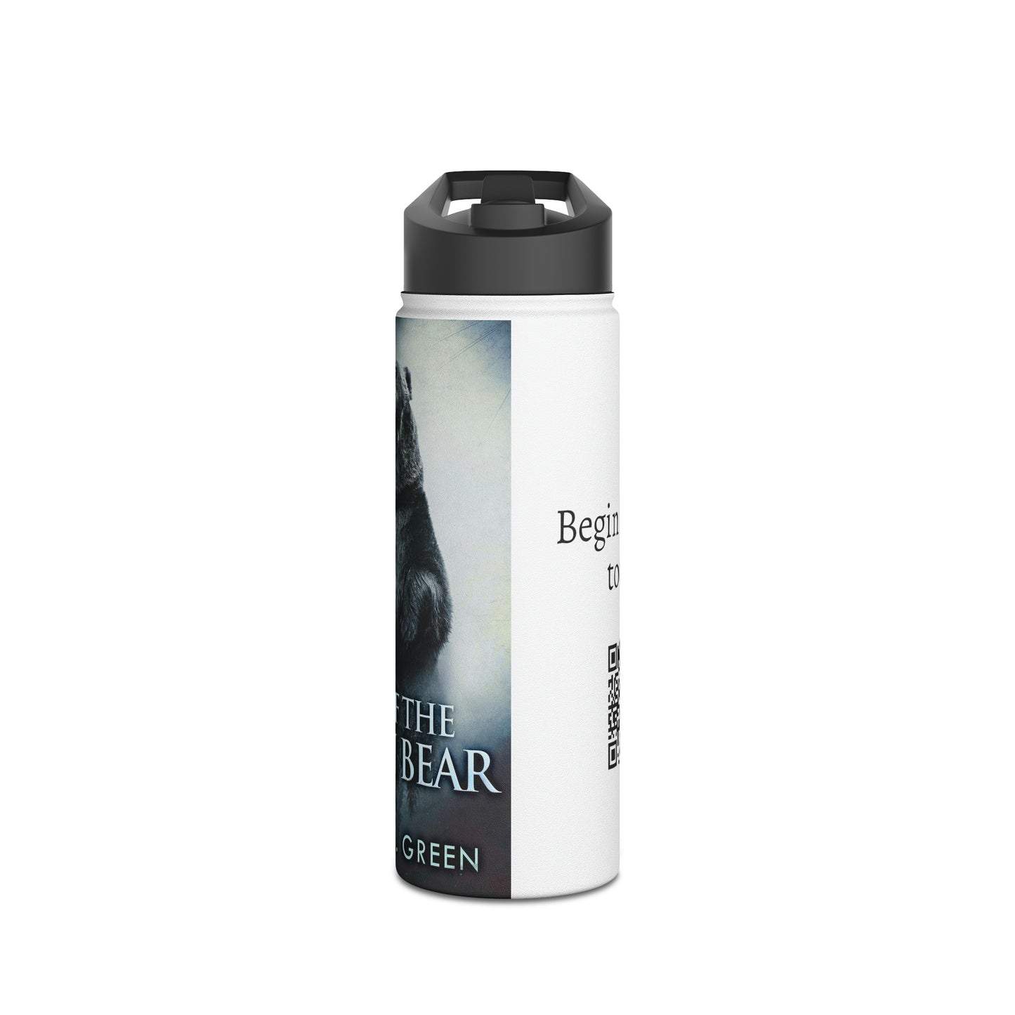 Way of the Moon Bear - Stainless Steel Water Bottle