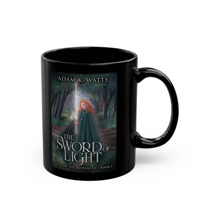 The Sword of Light - Black Coffee Mug