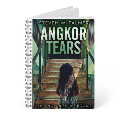 Angkor Tears - A5 Wirebound Notebook