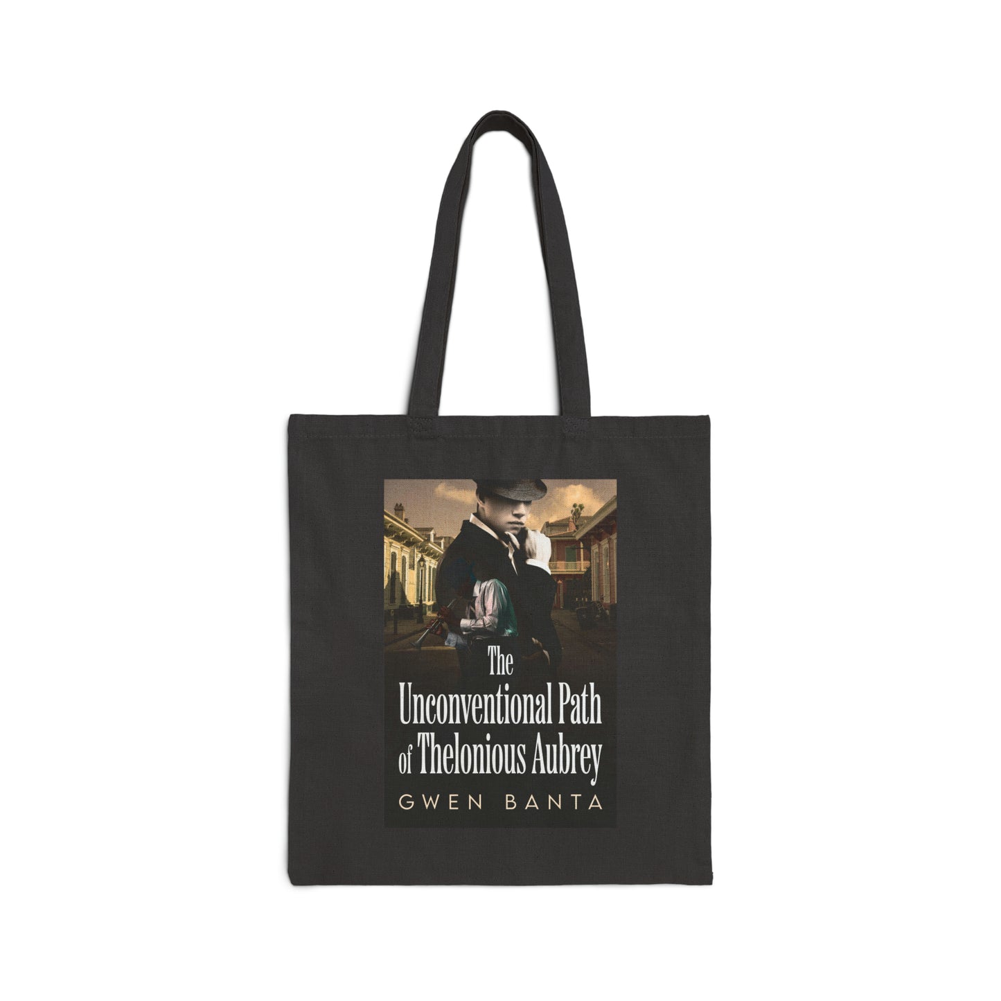 The Unconventional Path of Thelonious Aubrey - Cotton Canvas Tote Bag
