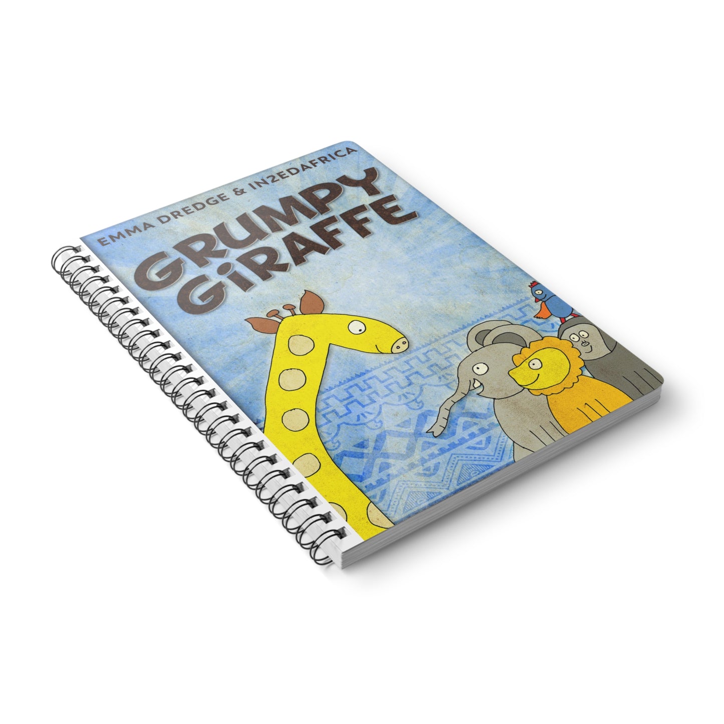 Grumpy Giraffe - A5 Wirebound Notebook