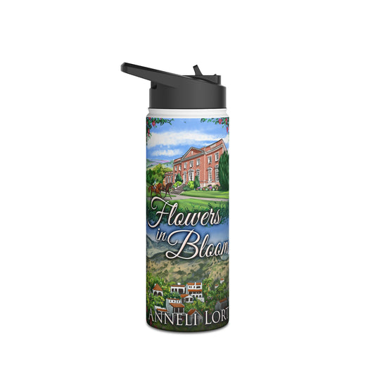 Flowers In Bloom - Stainless Steel Water Bottle
