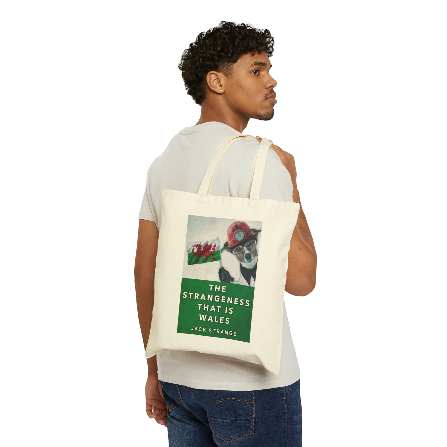 The Strangeness That Is Wales - Cotton Canvas Tote Bag