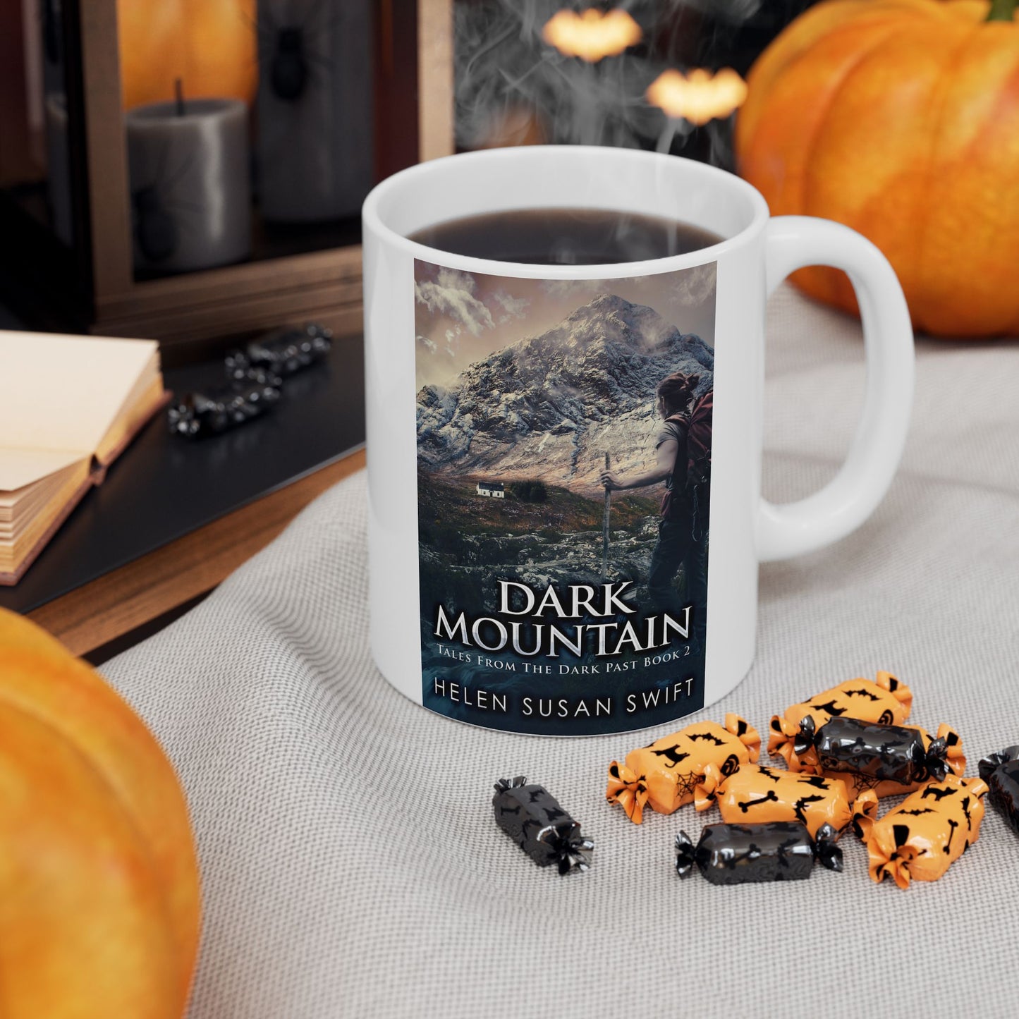 Dark Mountain - White Coffee Mug