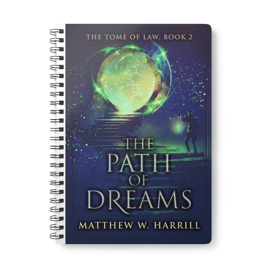 The Path of Dreams - A5 Wirebound Notebook