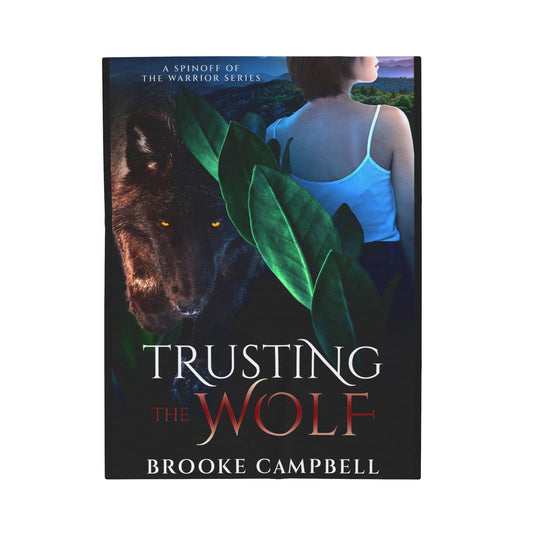 Trusting the Wolf - Velveteen Plush Blanket
