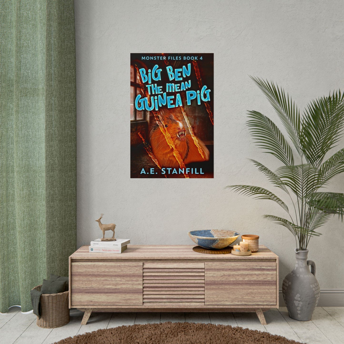 Big Ben The Mean Guinea Pig - Poster