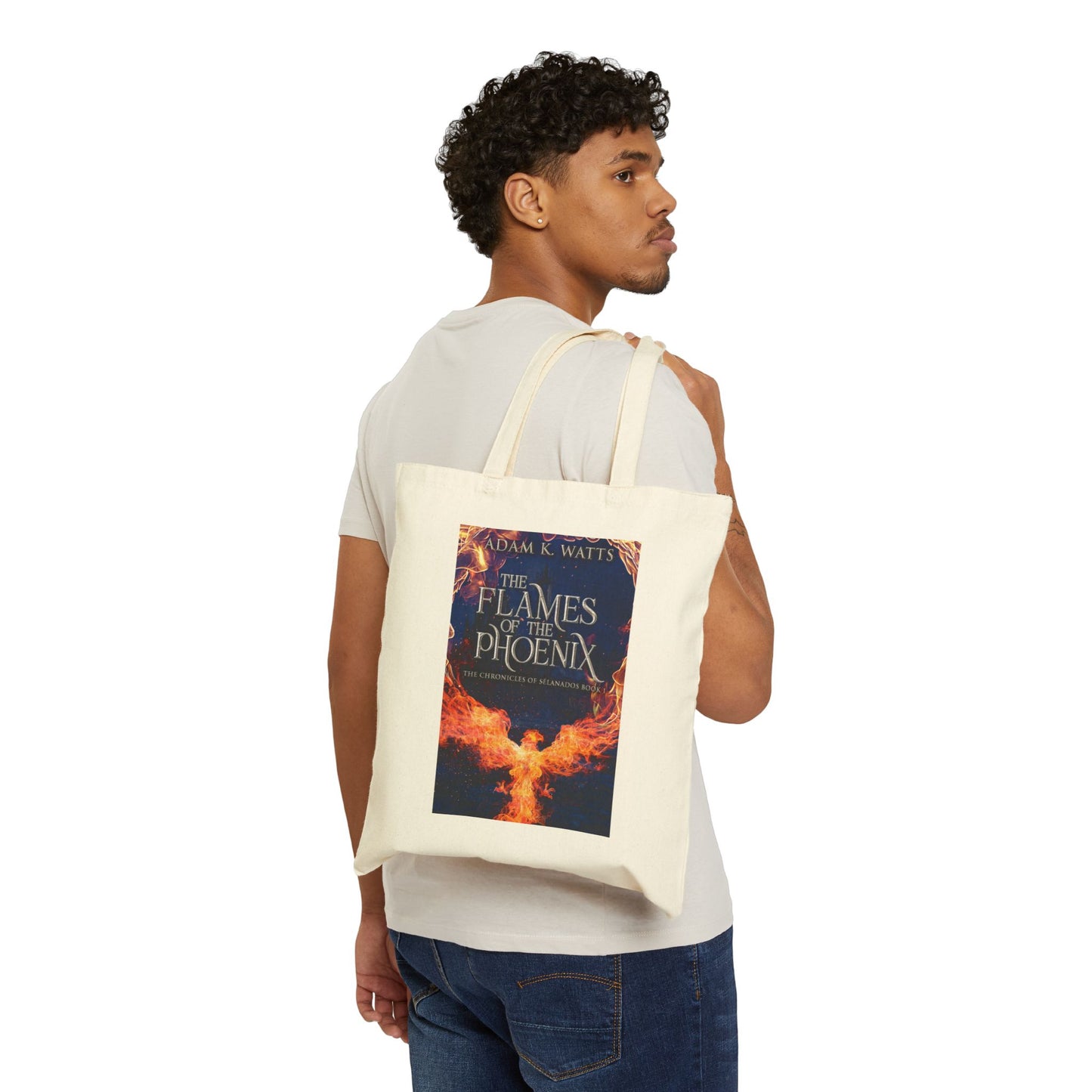 The Flames Of The Phoenix - Cotton Canvas Tote Bag