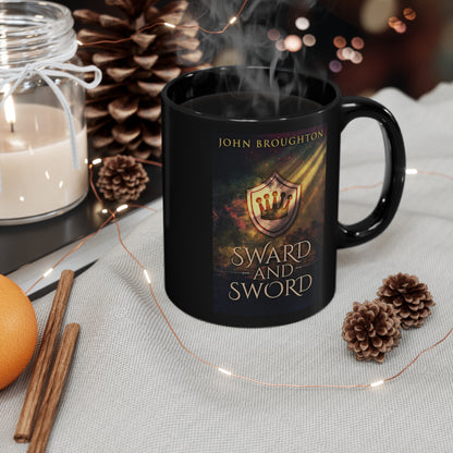 Sward And Sword - Black Coffee Mug
