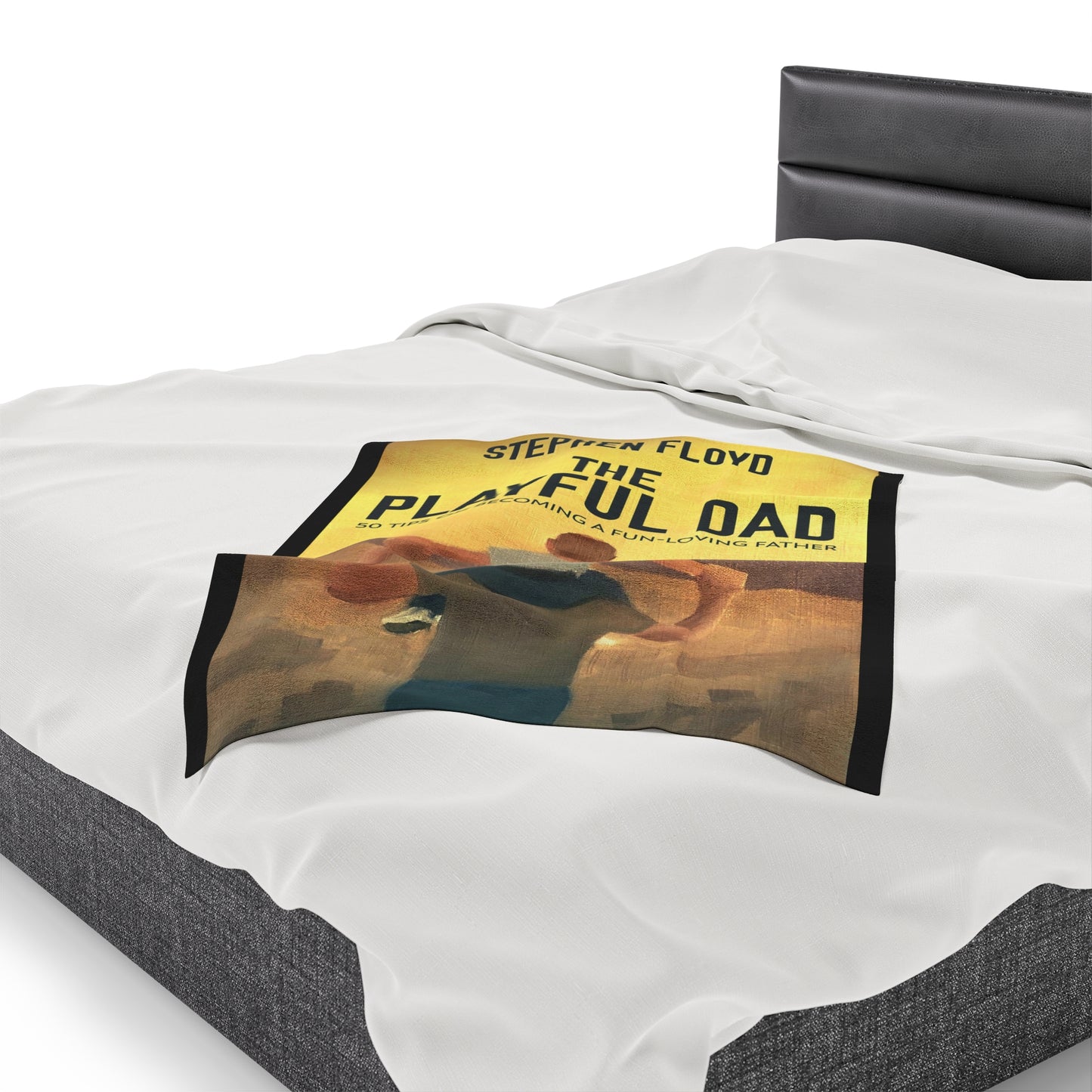 The Playful Dad - Velveteen Plush Blanket