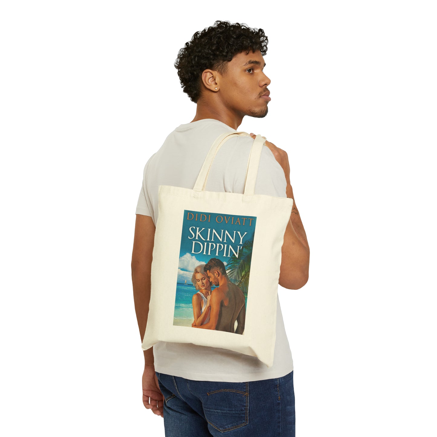 Skinny Dippin' - Cotton Canvas Tote Bag