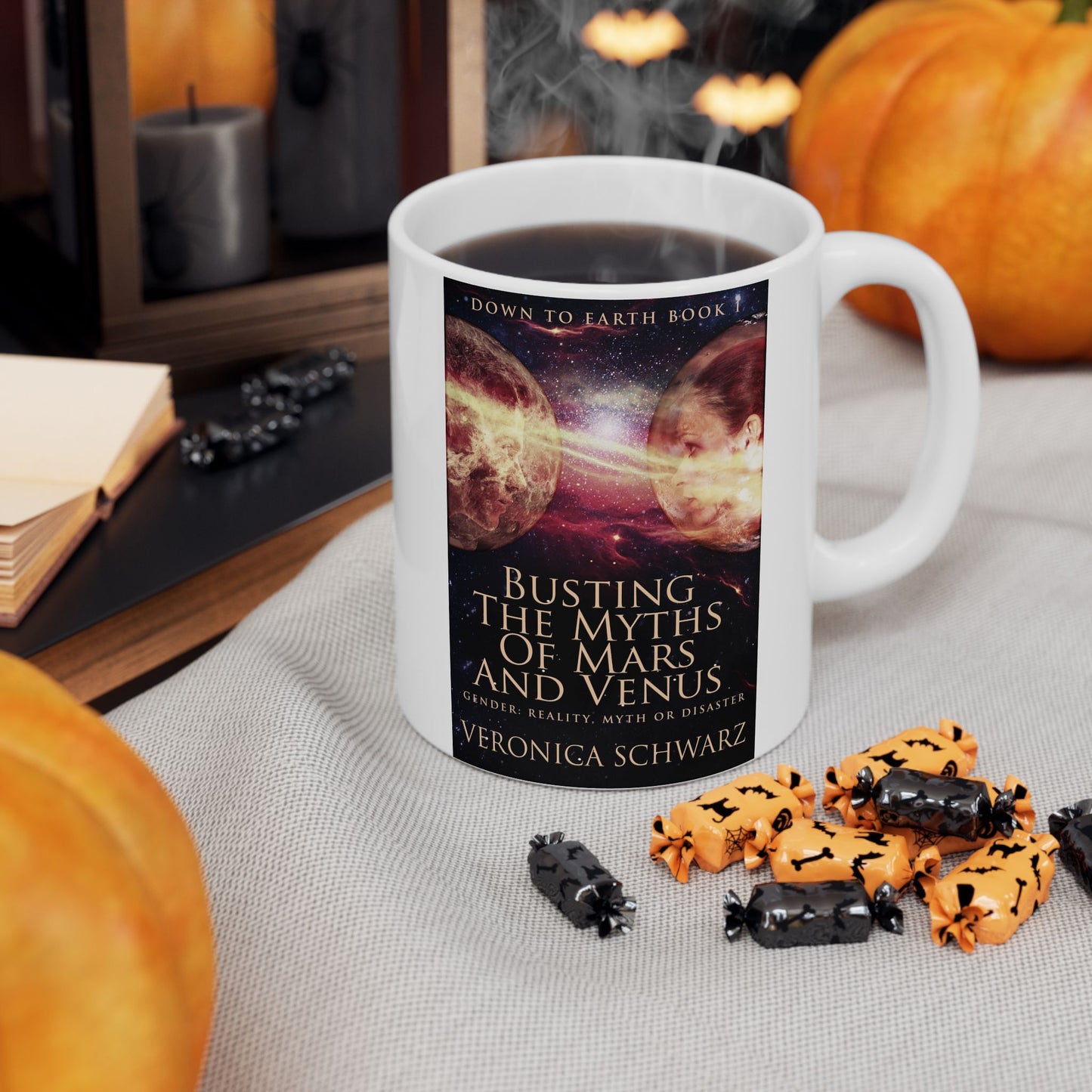 Busting The Myths Of Mars And Venus - White Coffee Mug