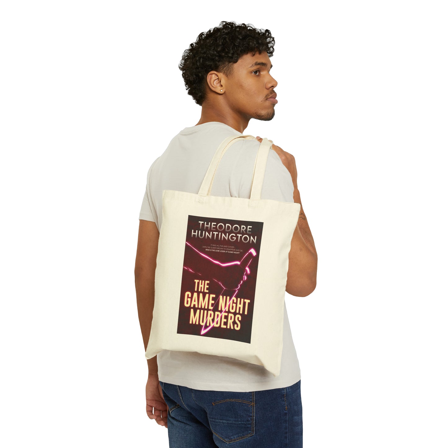 The Game Night Murders - Cotton Canvas Tote Bag