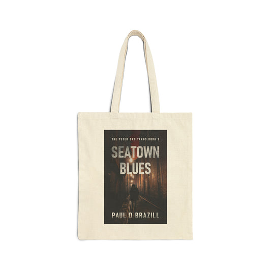 Seatown Blues - Cotton Canvas Tote Bag
