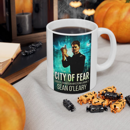 City Of Fear - White Coffee Mug