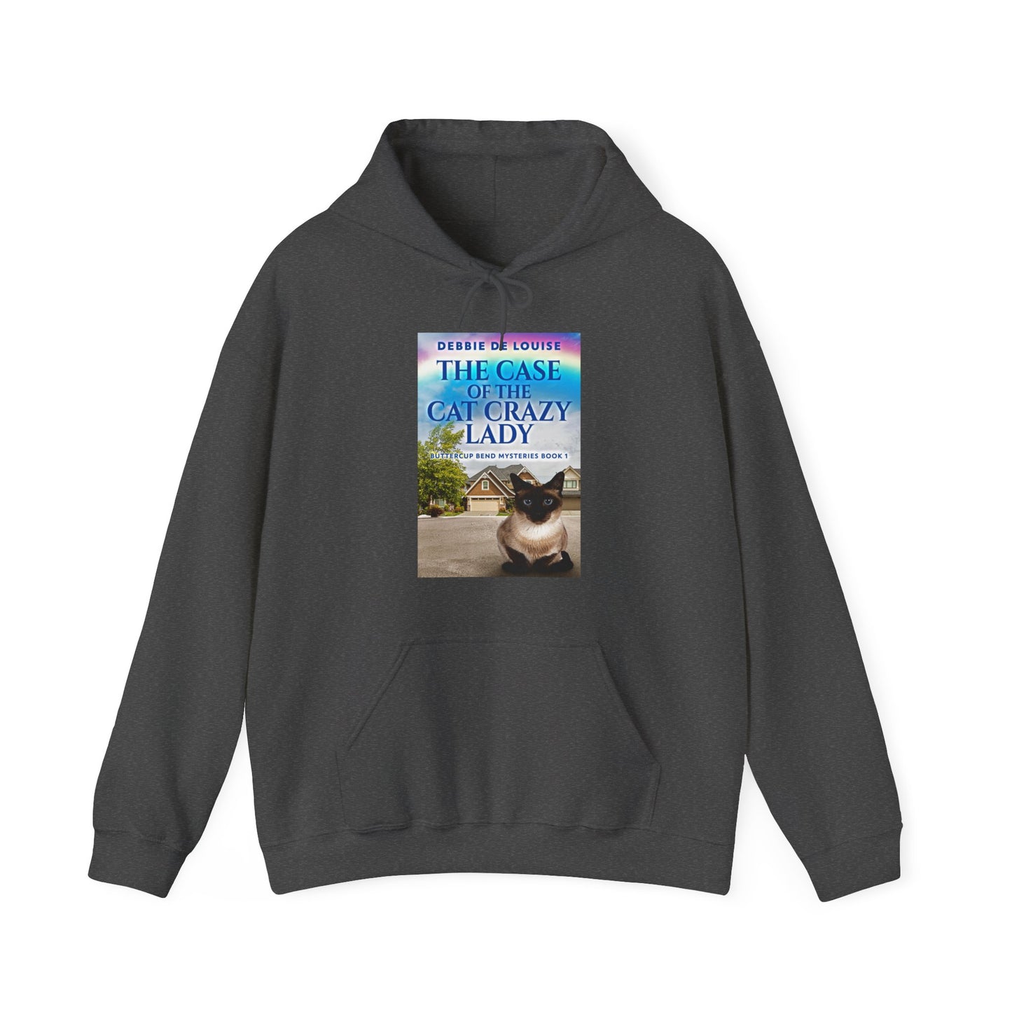 The Case Of The Cat Crazy Lady - Unisex Hooded Sweatshirt