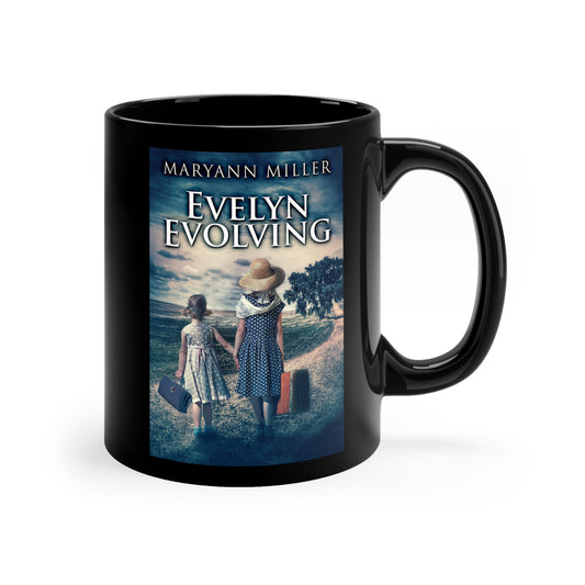 Evelyn Evolving - Black Coffee Mug