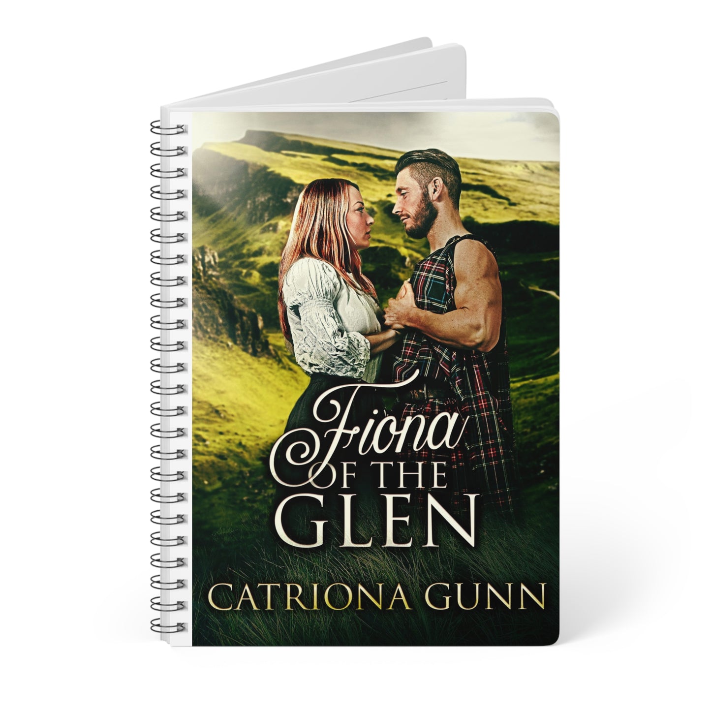 Fiona Of The Glen - A5 Wirebound Notebook