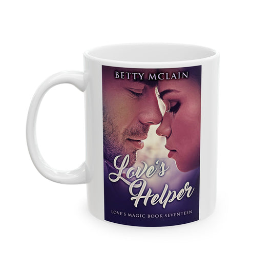 Love's Helper - White Coffee Mug