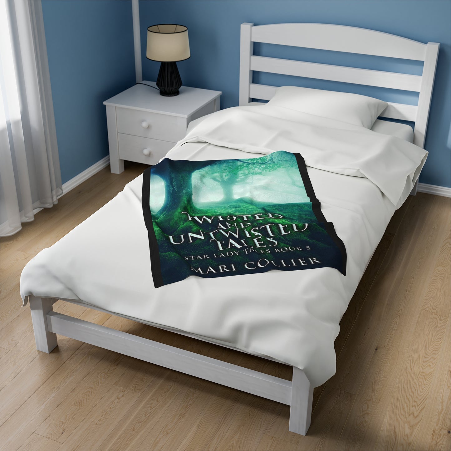 Twisted And Untwisted Tales - Velveteen Plush Blanket